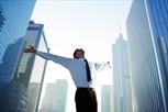 Business man in big city 10120603_l