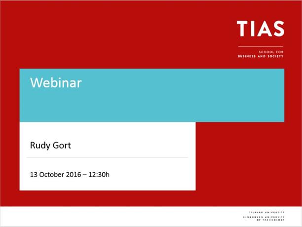 Webinar Rudy Gort